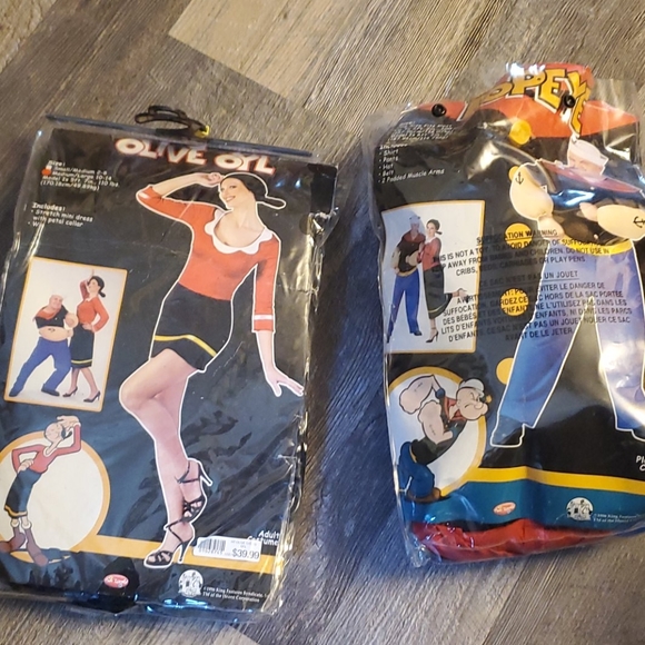 king features Other - Couple Halloween costume popeye olive oyl
